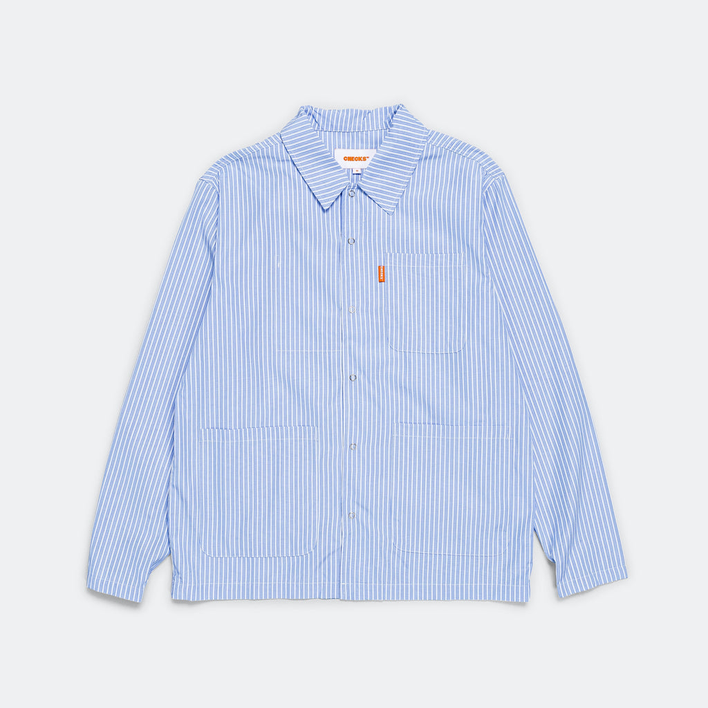 Shirting Chore Coat - Blue Stripe