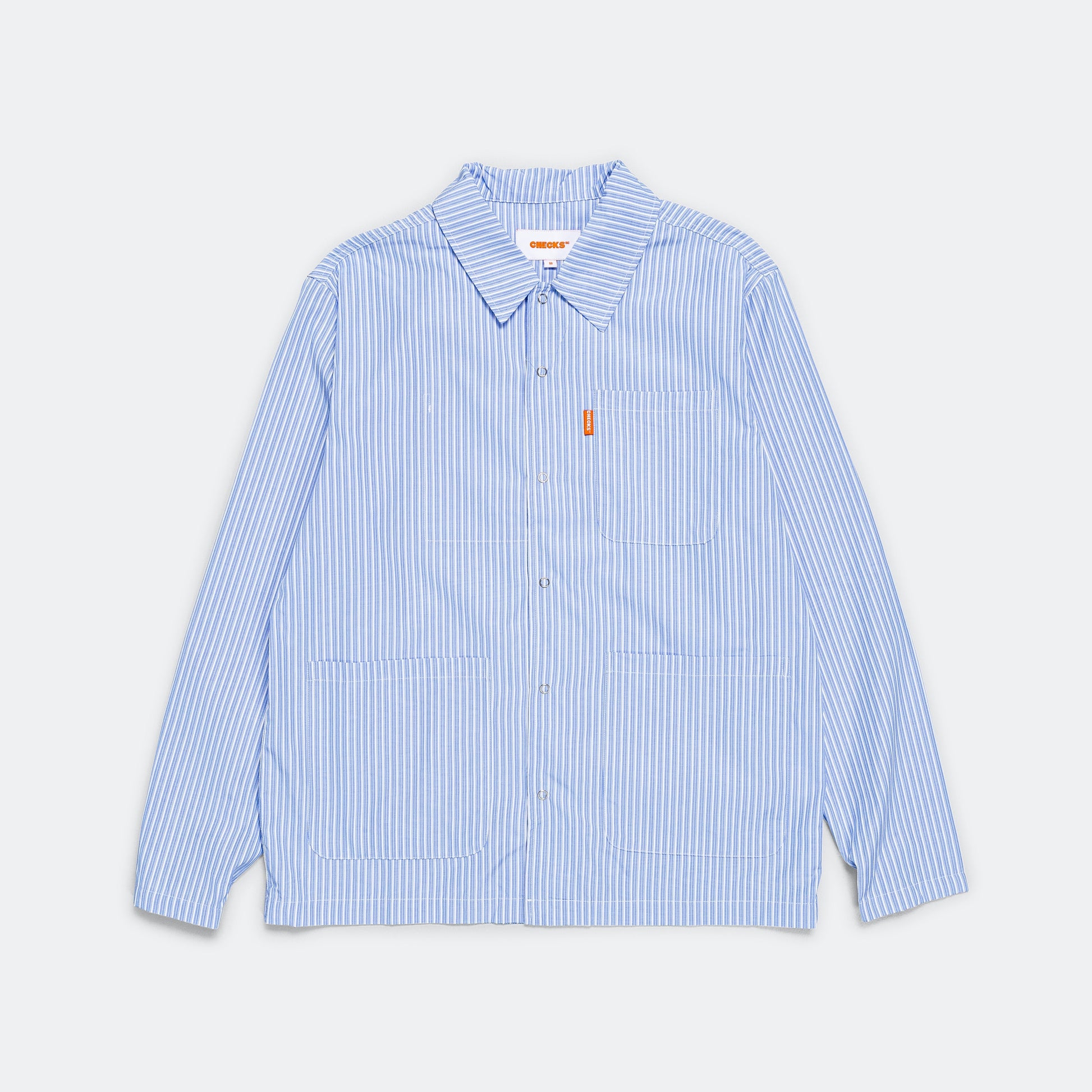 Shirting Chore Coat - Blue Stripe