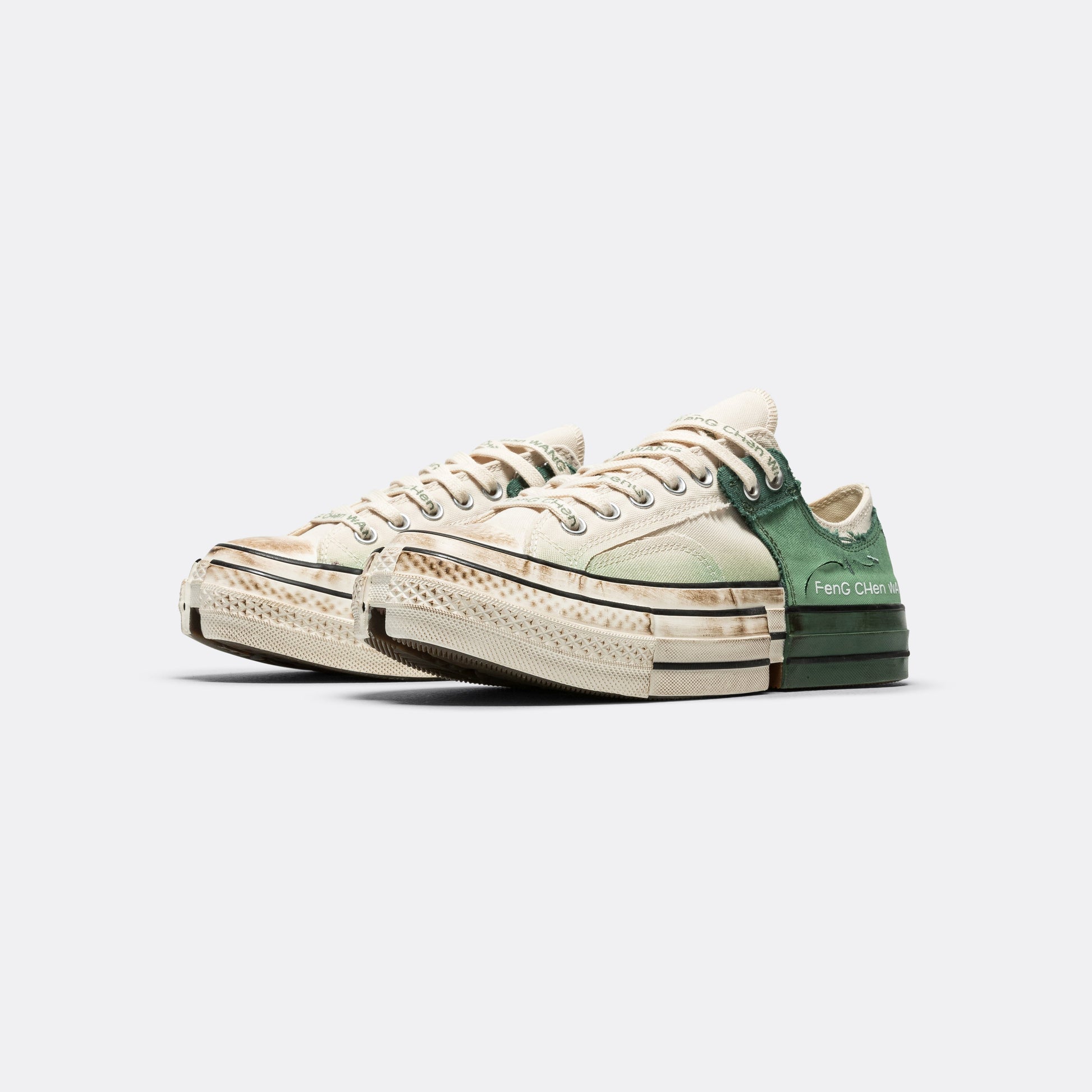 CT 70 Low 2-in-1 × Feng Chen Wang - Natural Ivory/Myrtle-Egret