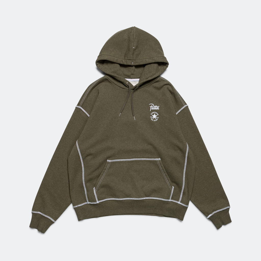 Rain or Shine Hoodie x Patta - Utility Green Heather