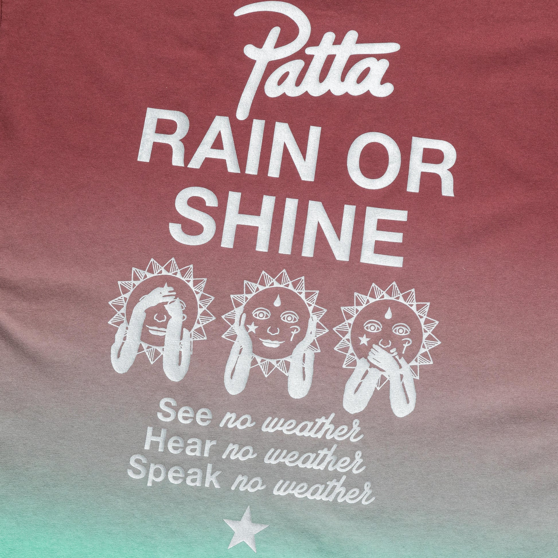 Rain or Shine T-Shirt x Patta - Gradient