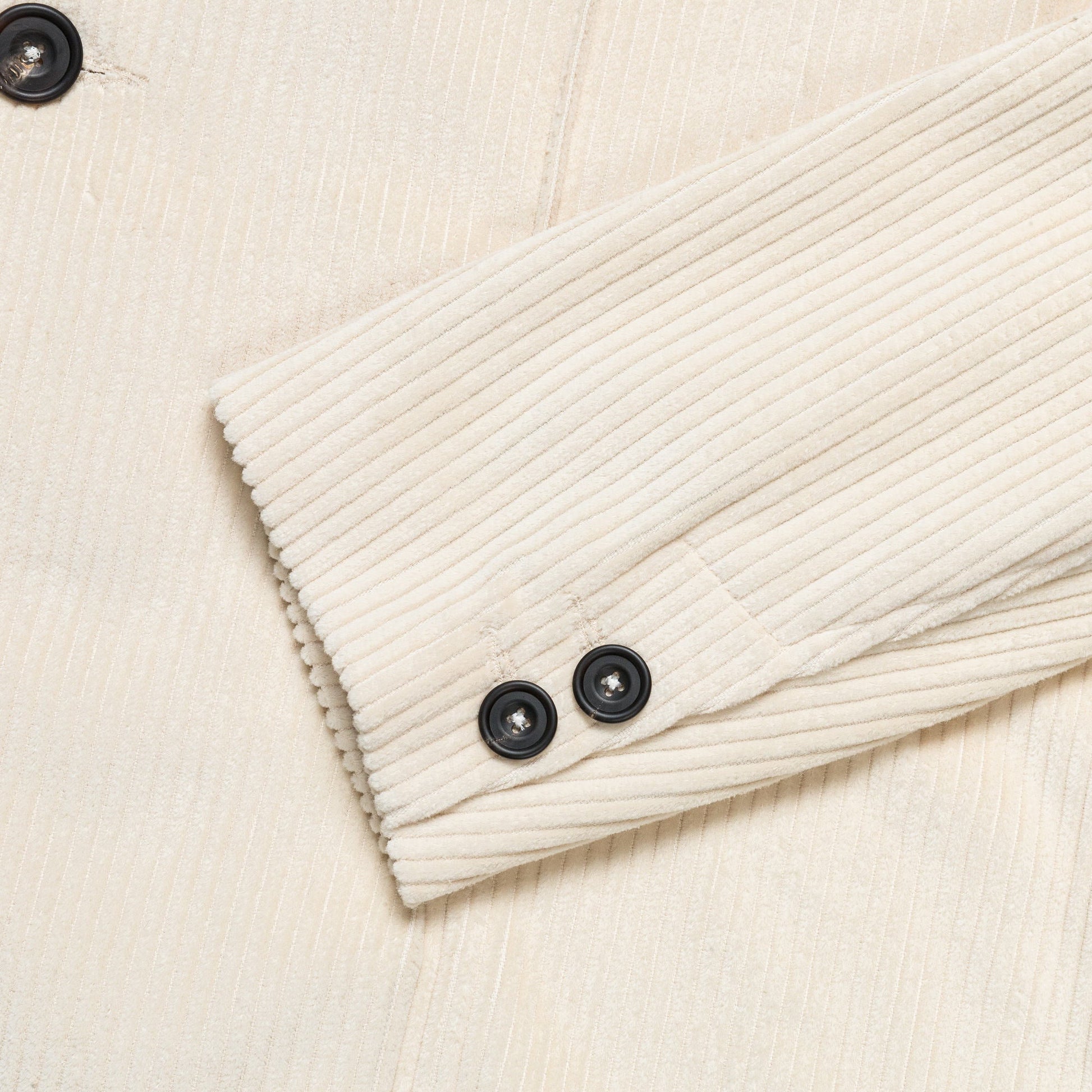 Brooch Wearers Blazer - Ecru Corduroy