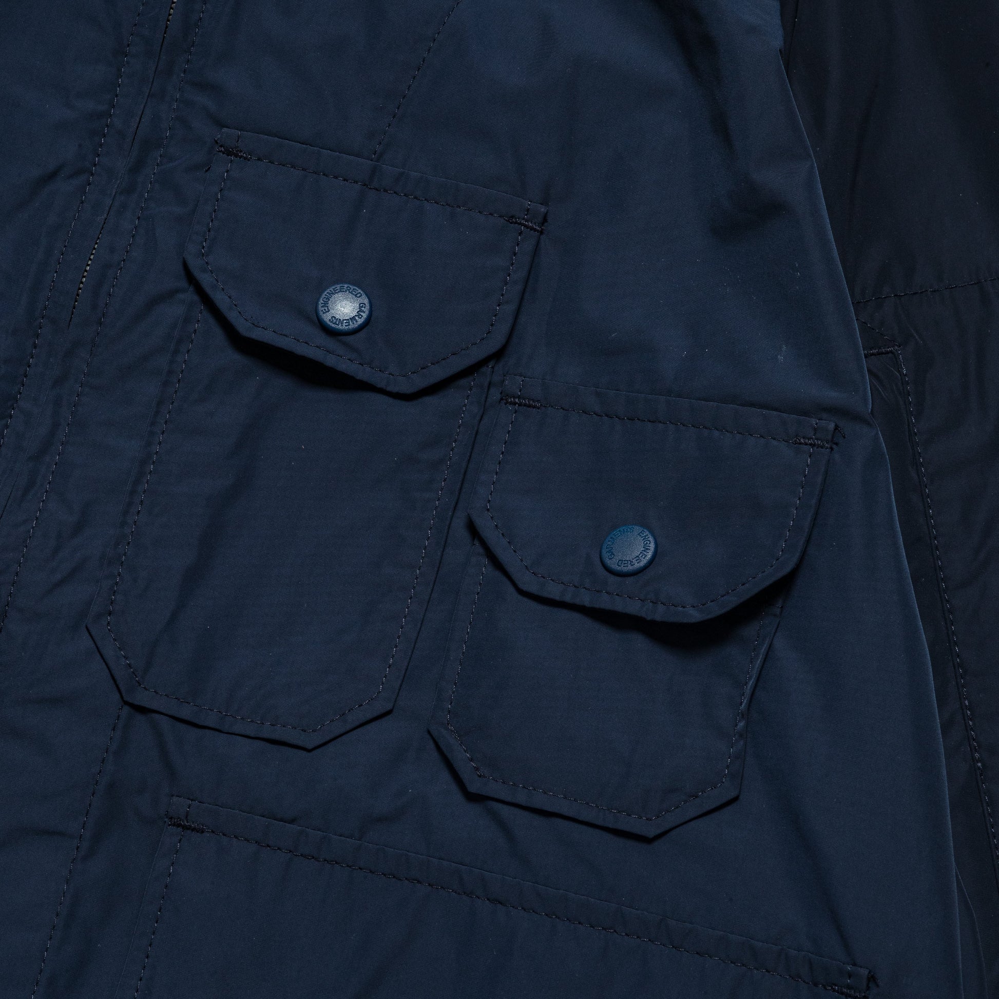 Atlantic Parka - Dark Navy Memory Polyester