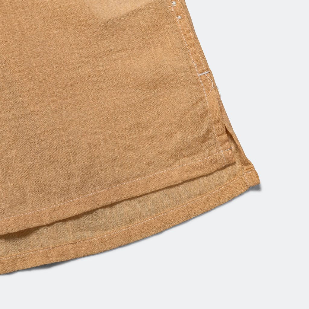 Camp Shirt - Coral Cotton Crepe