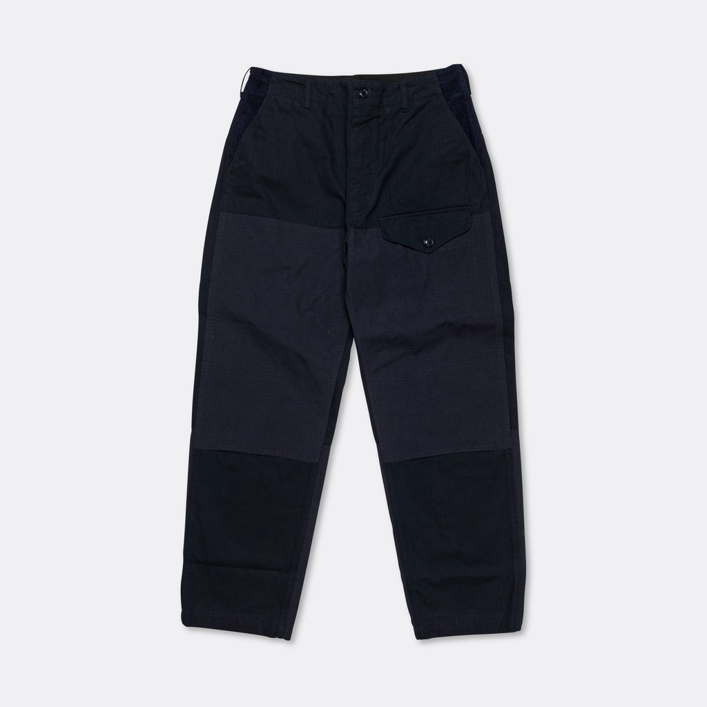 Field Pant - Navy Cotton Herringbone Twill