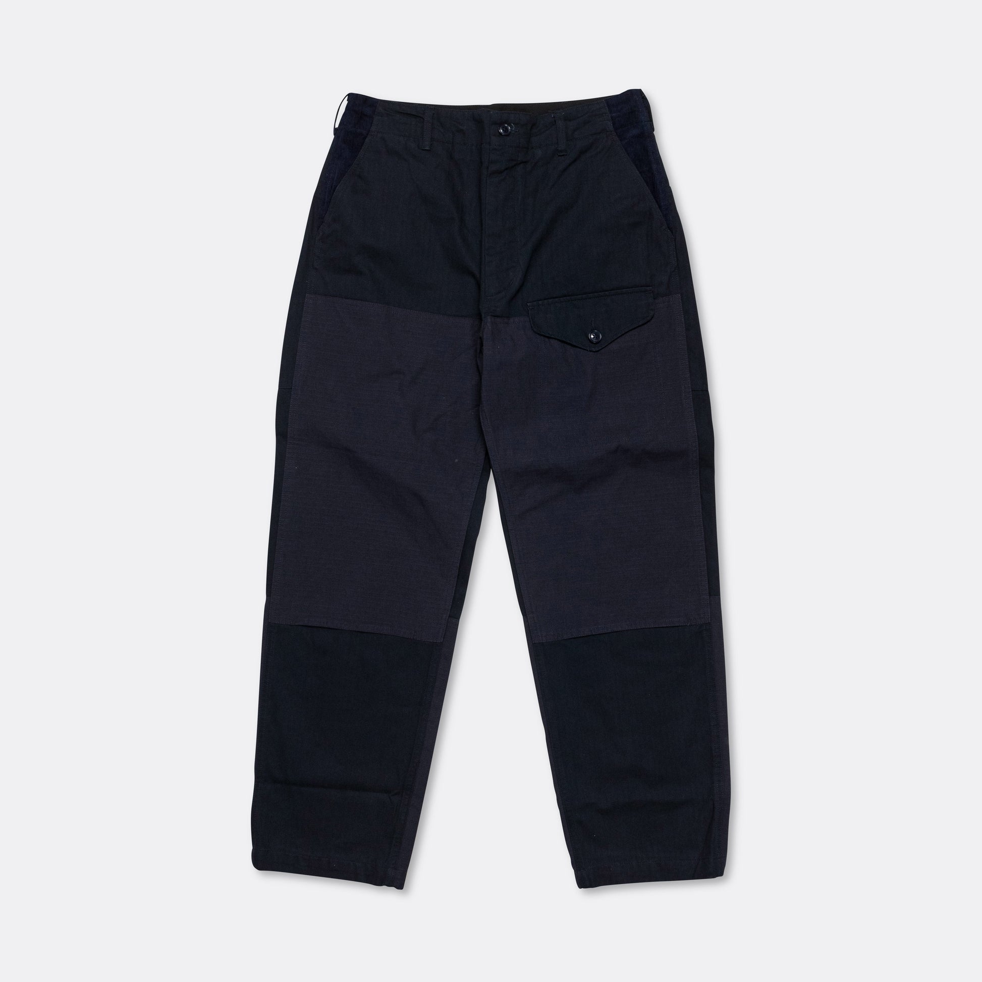 Field Pant - Navy Cotton Herringbone Twill