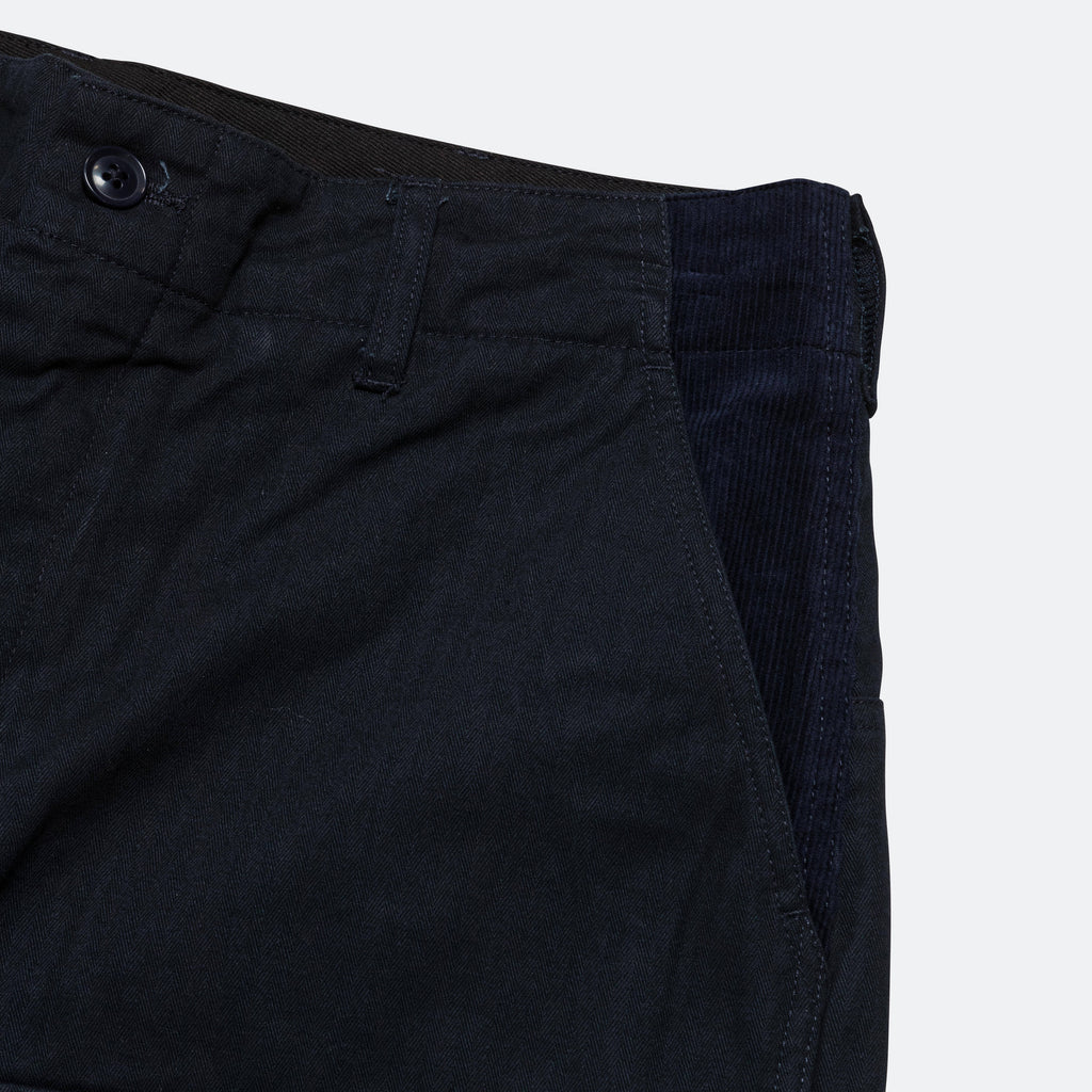 Field Pant - Navy Cotton Herringbone Twill