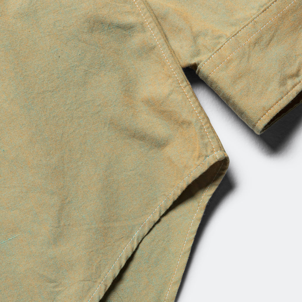 Ivy BD Shirt - Khaki Cotton Iridescent