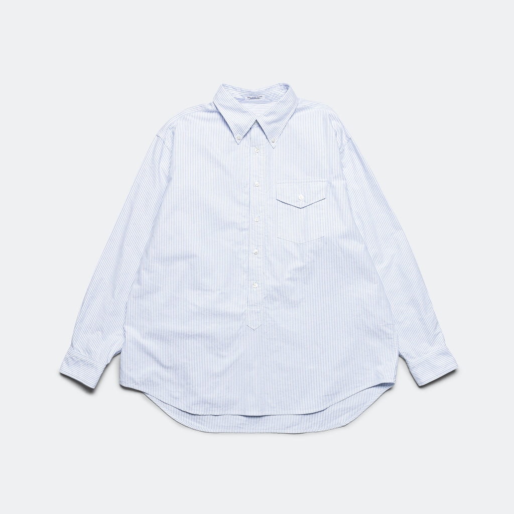 Ivy BD Shirt - Navy Candy Stripe Oxford