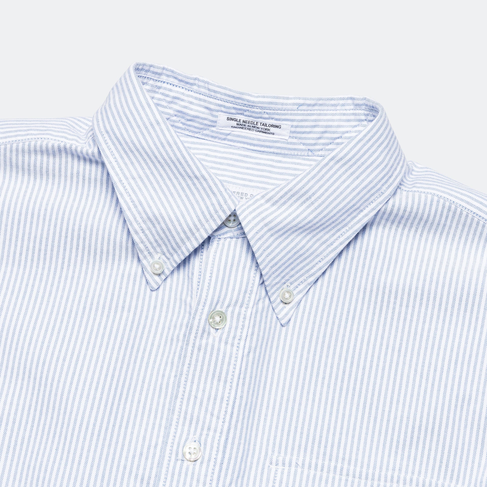 Ivy BD Shirt - Navy Candy Stripe Oxford