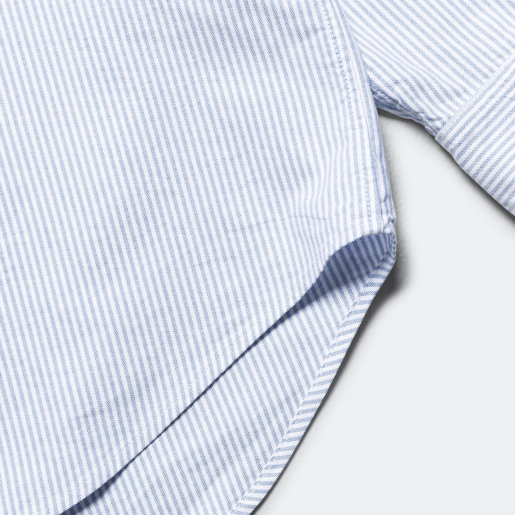 Ivy BD Shirt - Navy Candy Stripe Oxford