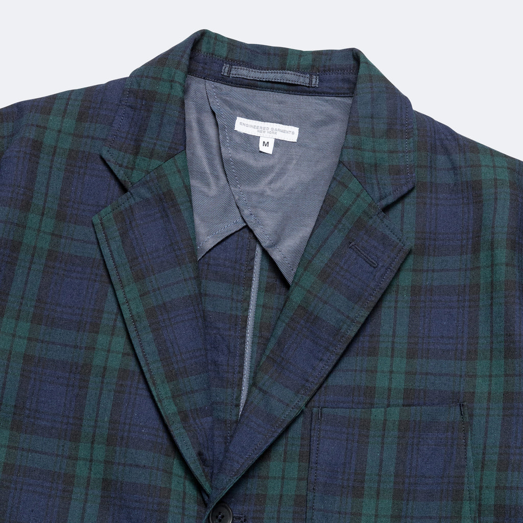 Ivy Blazer - Blackwatch Cotton Linen
