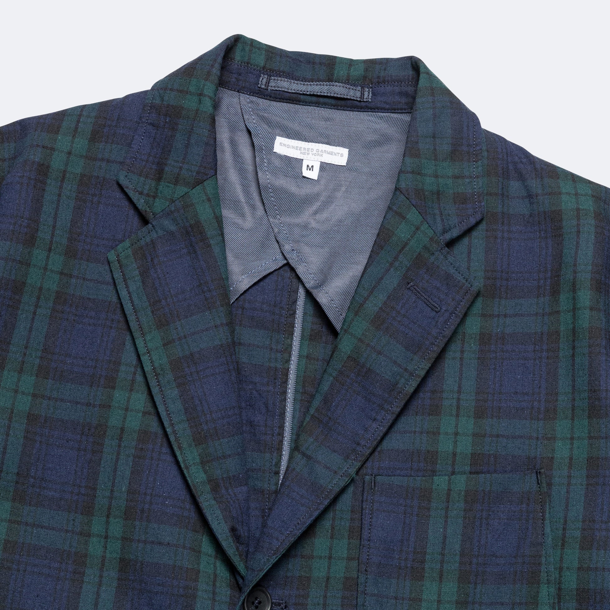 Ivy Blazer - Blackwatch Cotton Linen