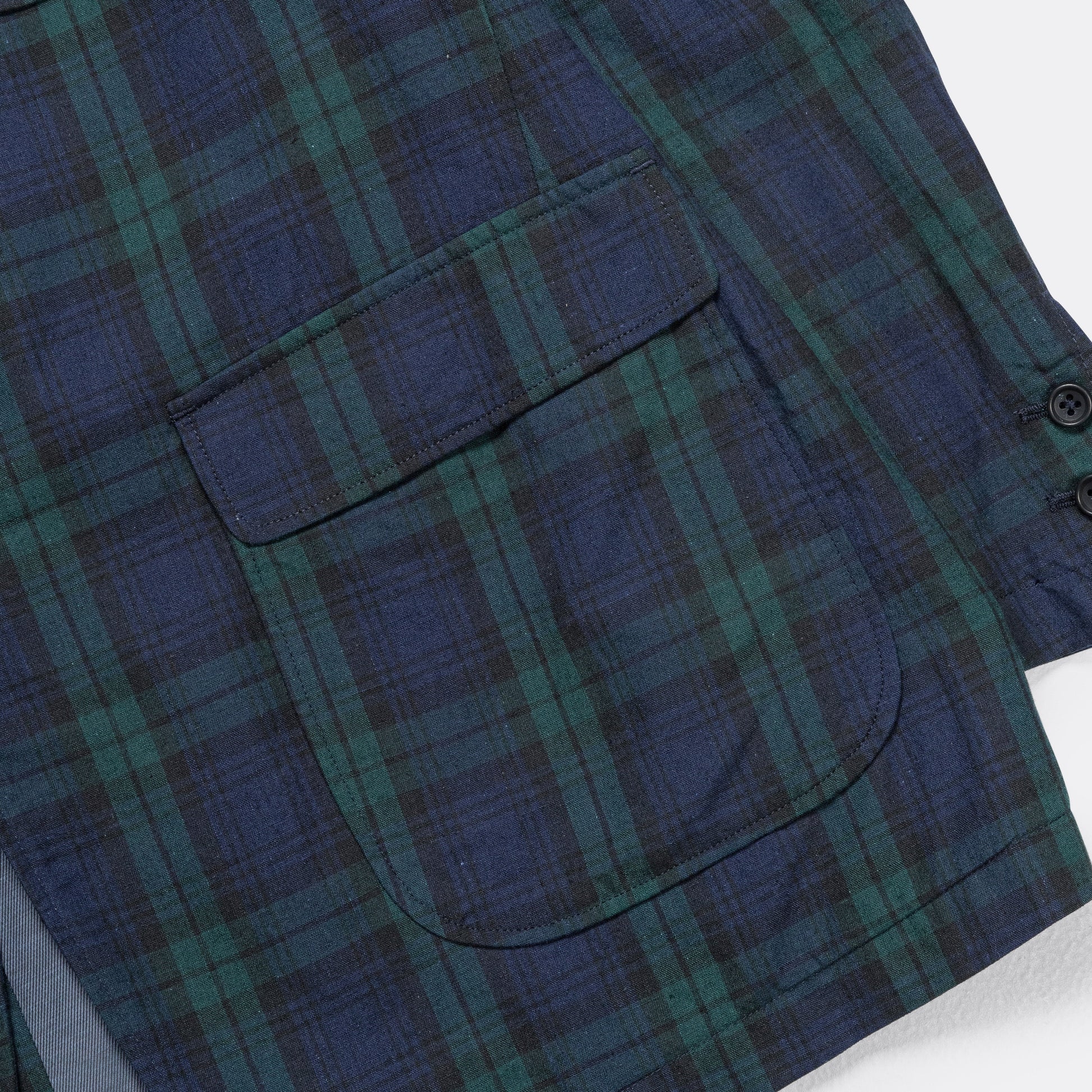 Ivy Blazer - Blackwatch Cotton Linen