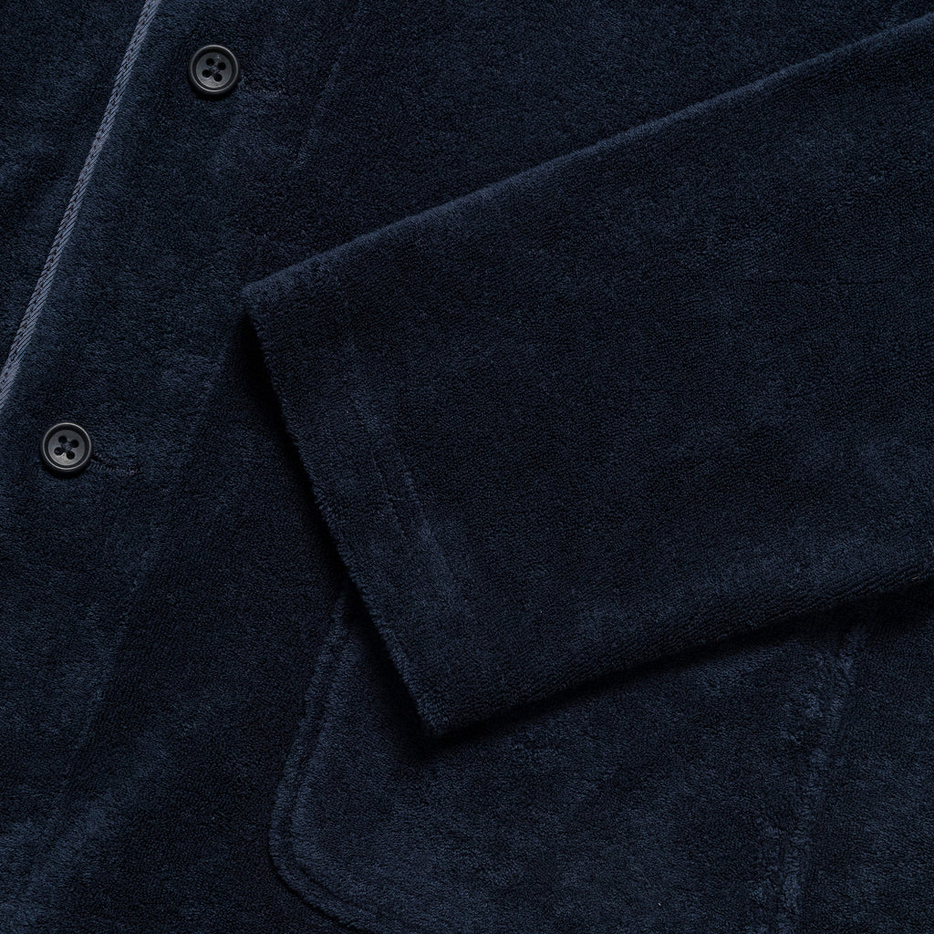 Knit Cardigan - Navy CP Velour