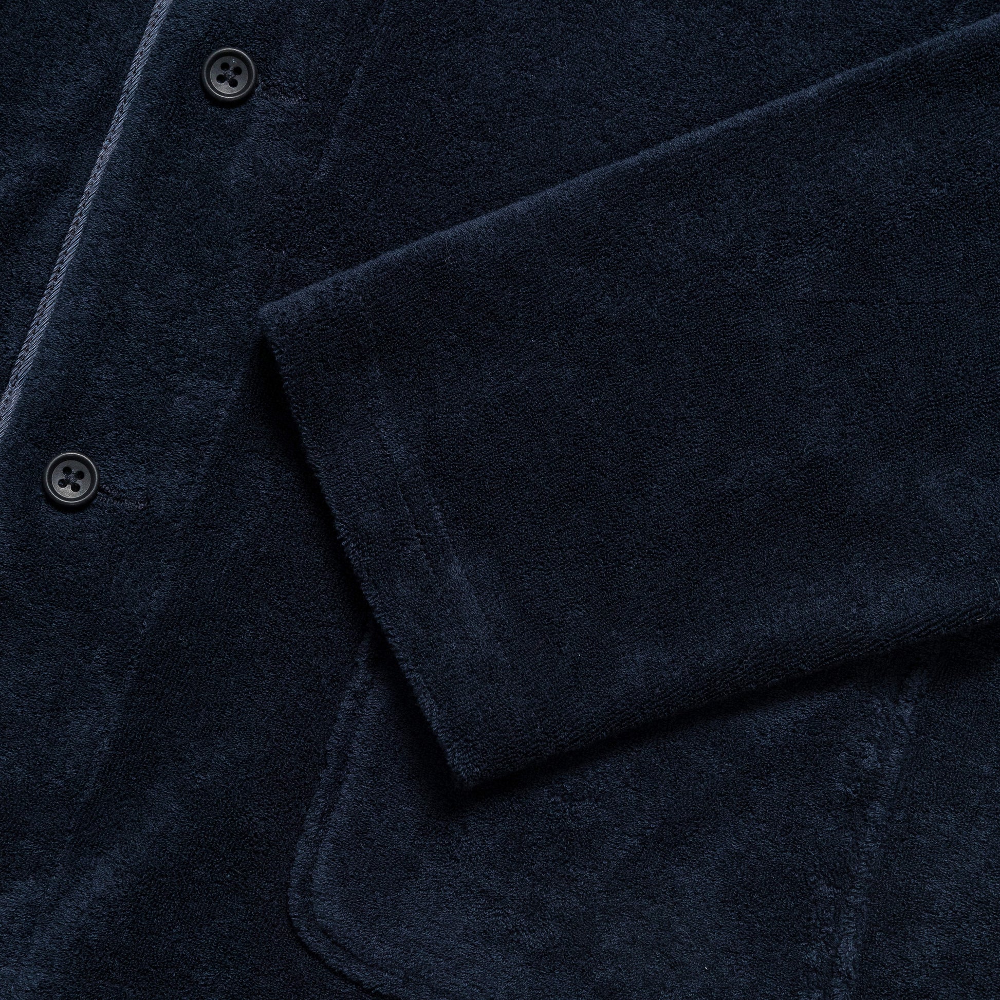 Knit Cardigan - Navy CP Velour