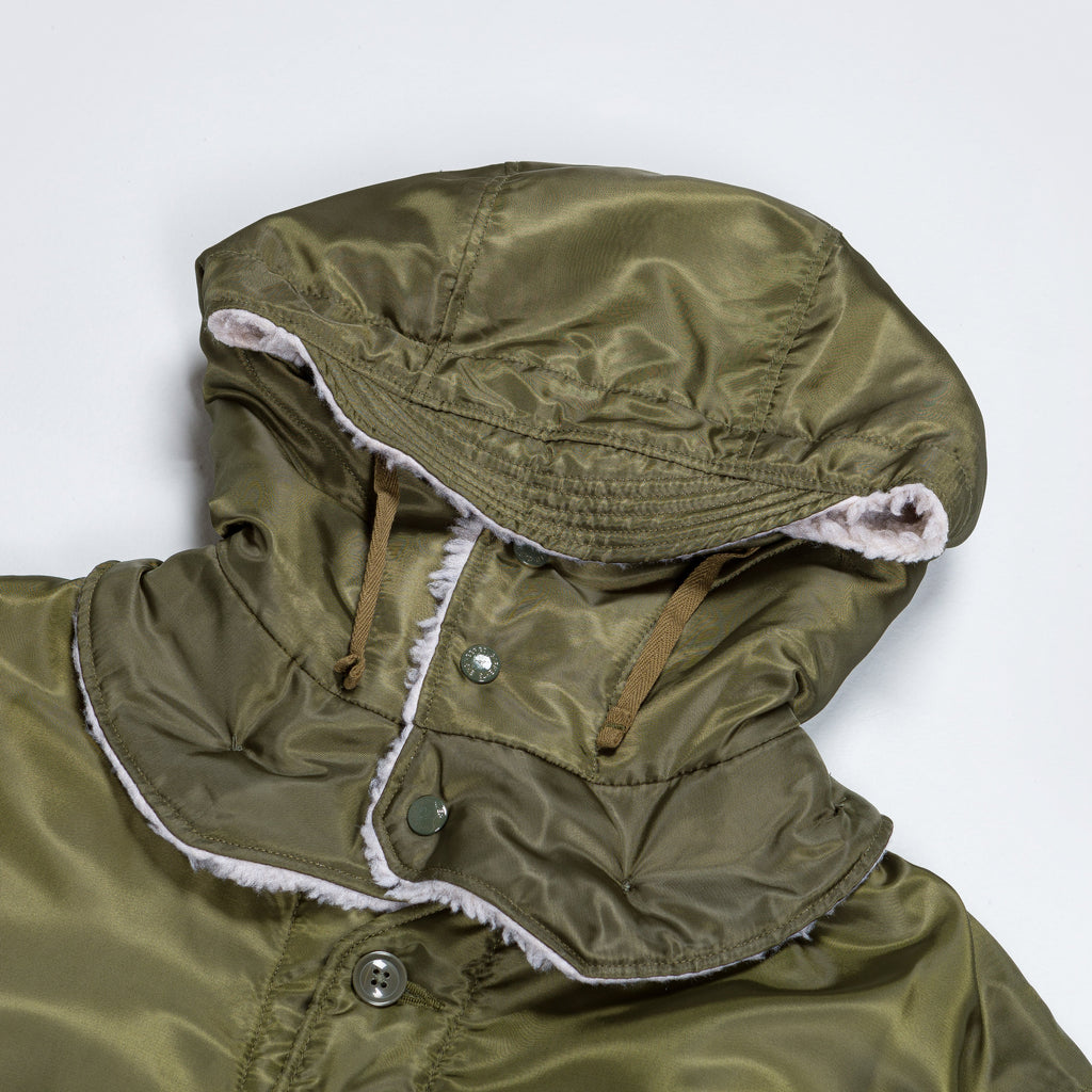 Liner Jacket - Olive Drab Polyester Pilot Twill