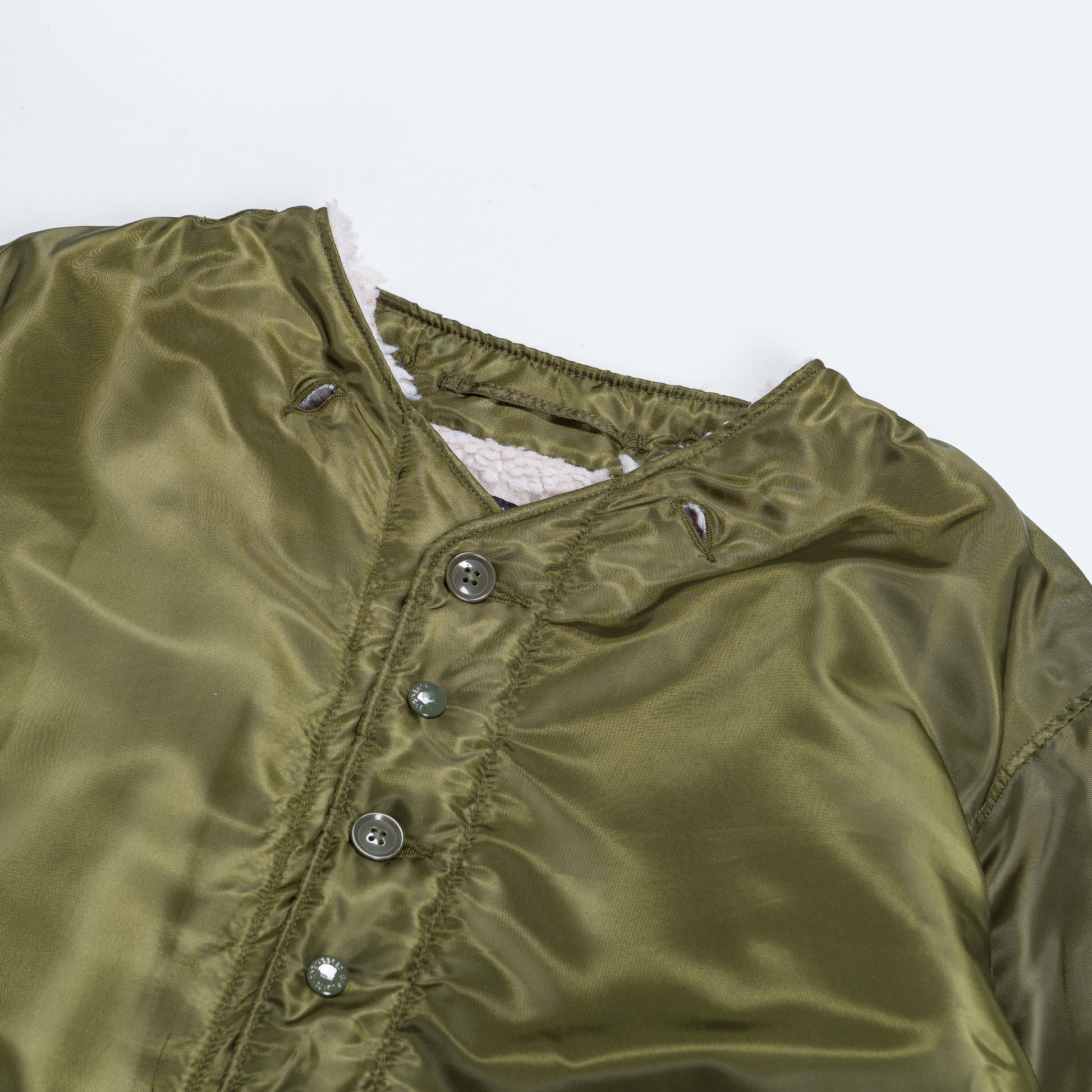 Liner Jacket - Olive Drab Polyester Pilot Twill