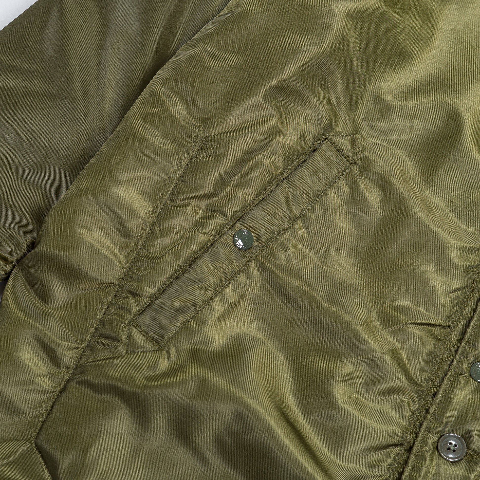 Liner Jacket - Olive Drab Polyester Pilot Twill