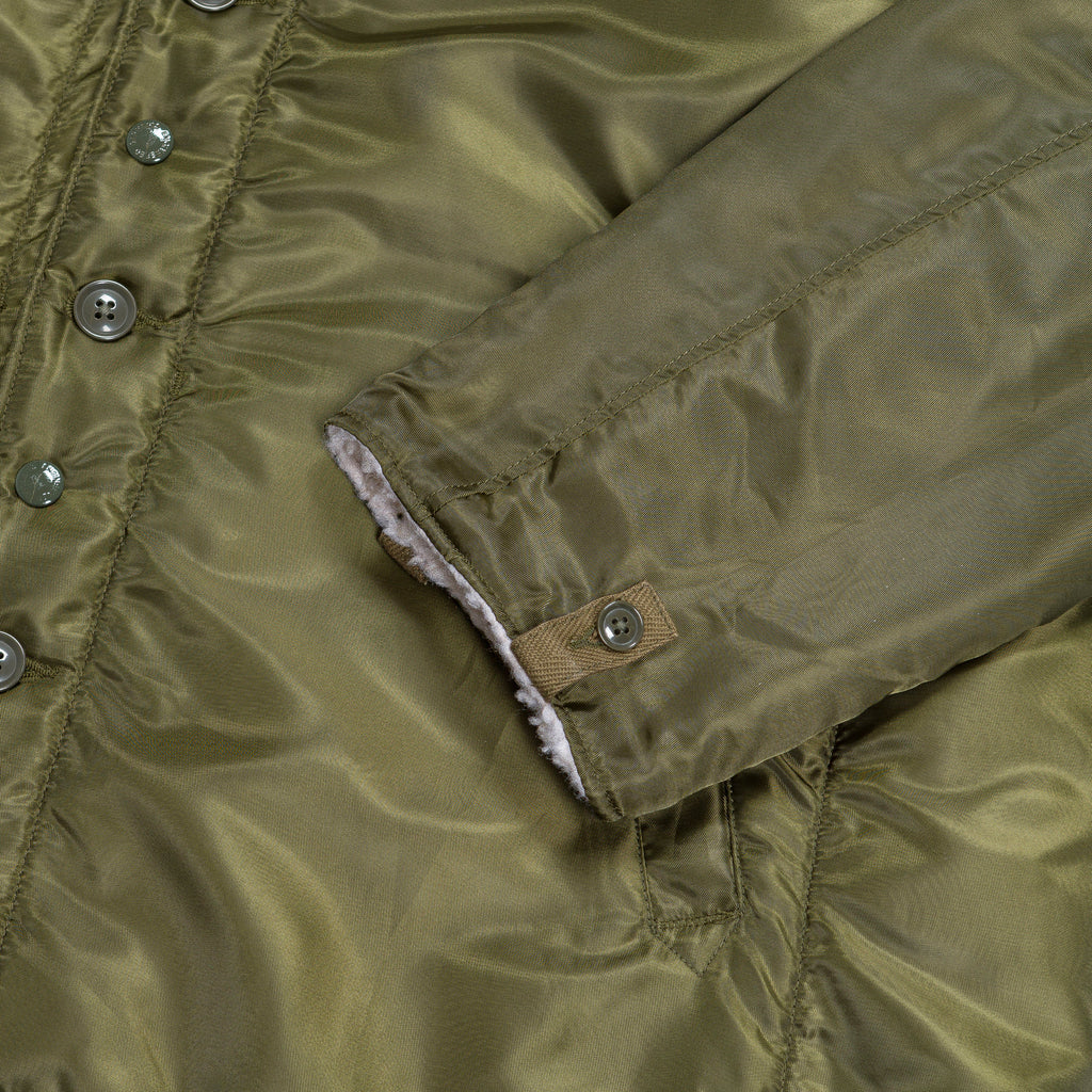 Liner Jacket - Olive Drab Polyester Pilot Twill