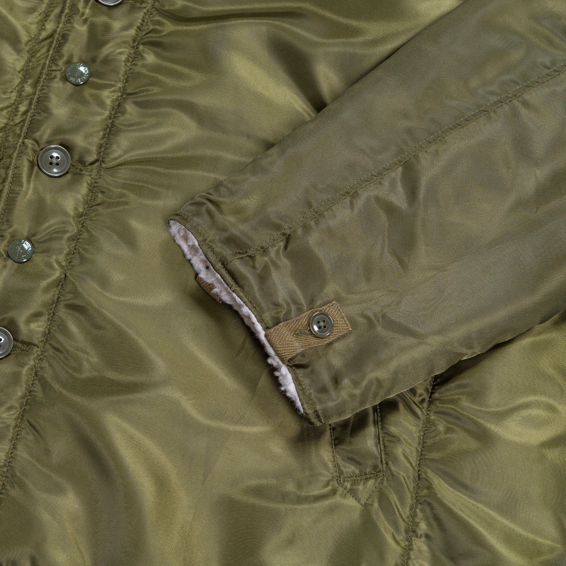 Liner Jacket - Olive Drab Polyester Pilot Twill