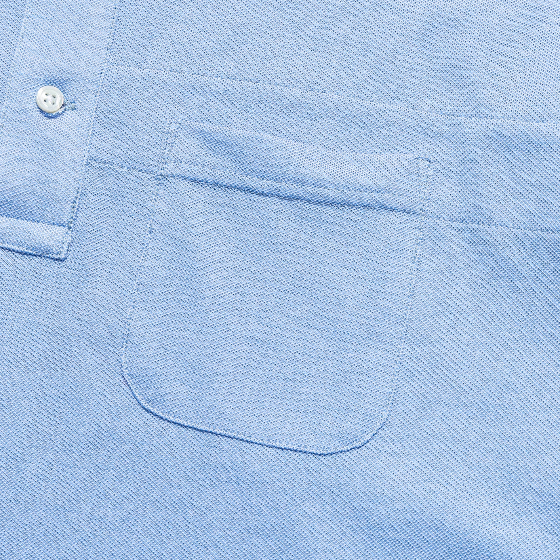Polo Shirt Combo - Lt. Blue Cotton Pique
