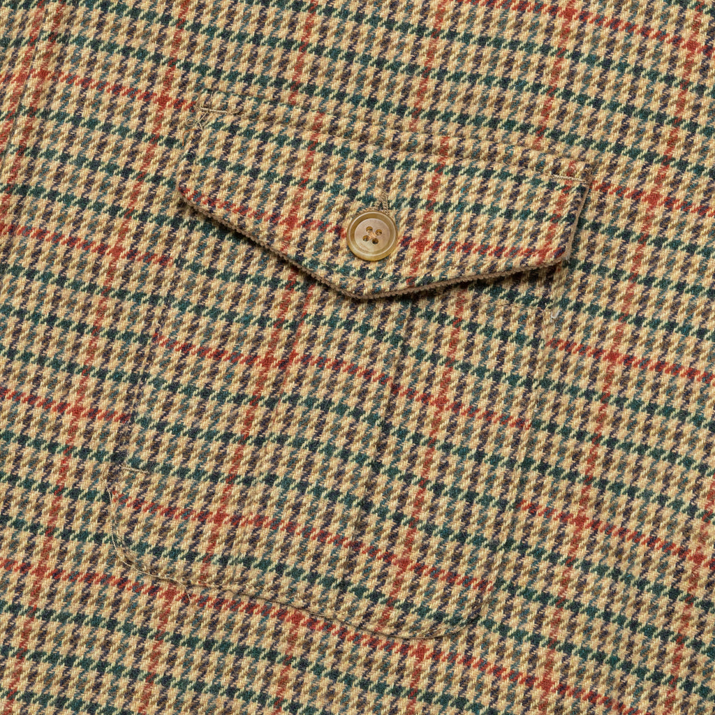 SAS Jacket - Khaki Gunclub Check