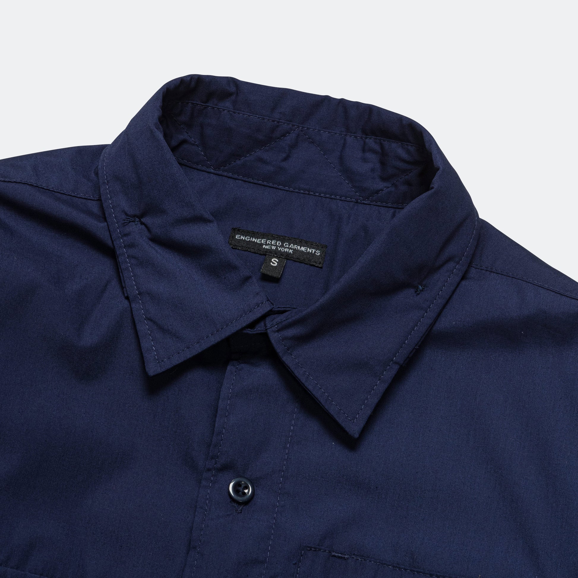 Trail Shirt - Navy Lt. Weight PC Poplin