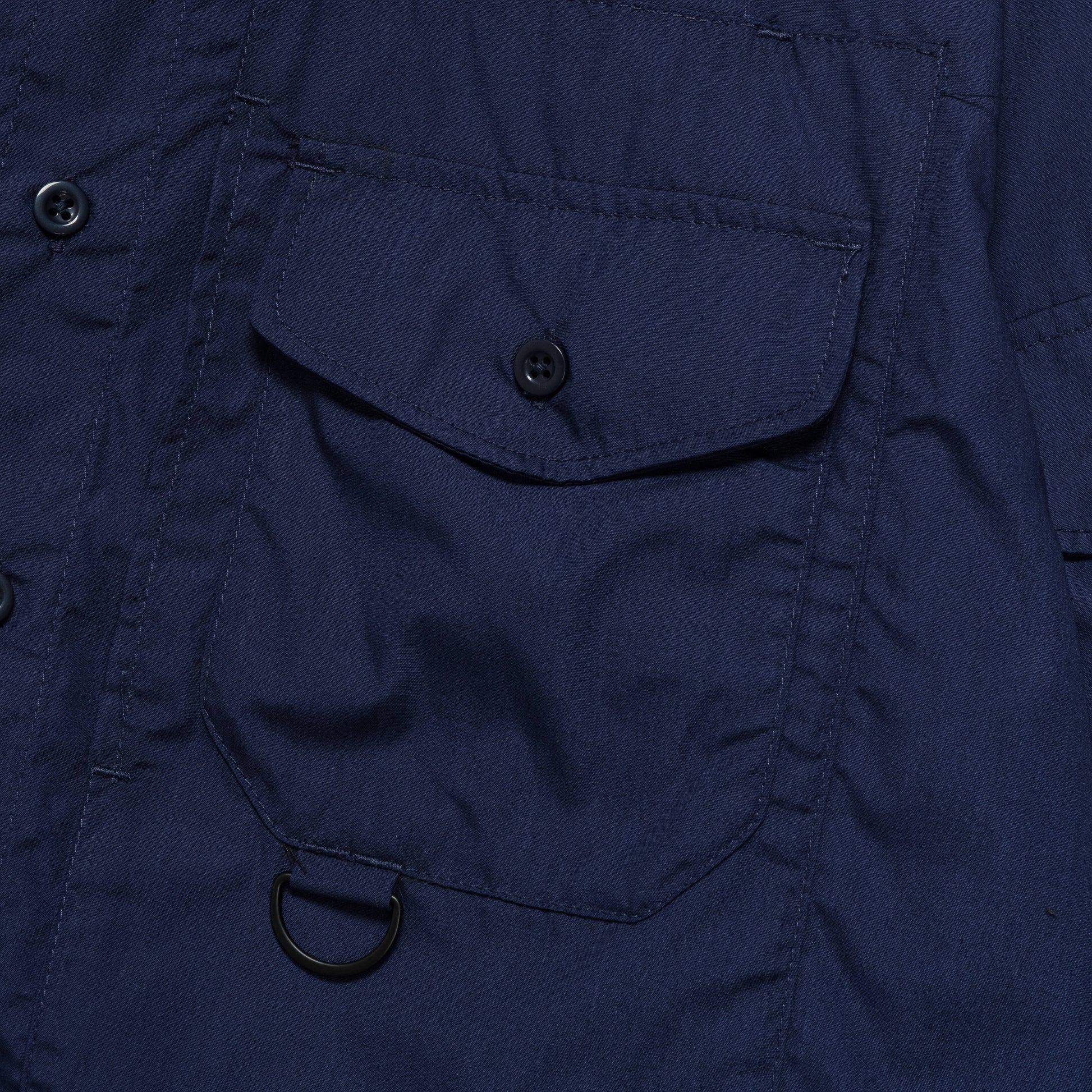 Trail Shirt - Navy Lt. Weight PC Poplin