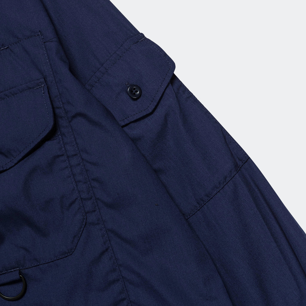 Trail Shirt - Navy Lt. Weight PC Poplin