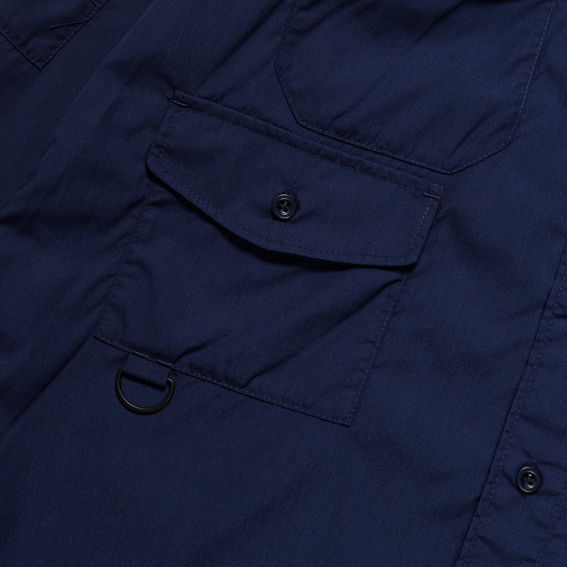 Trail Shirt - Navy Lt. Weight PC Poplin