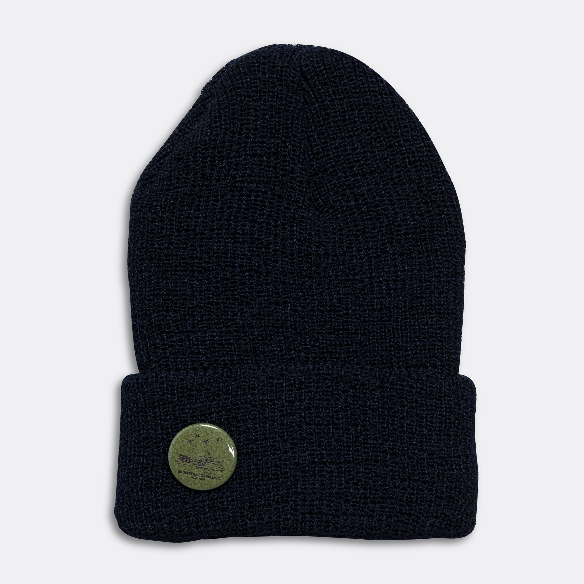 Wool Watch Cap - Navy/Navy