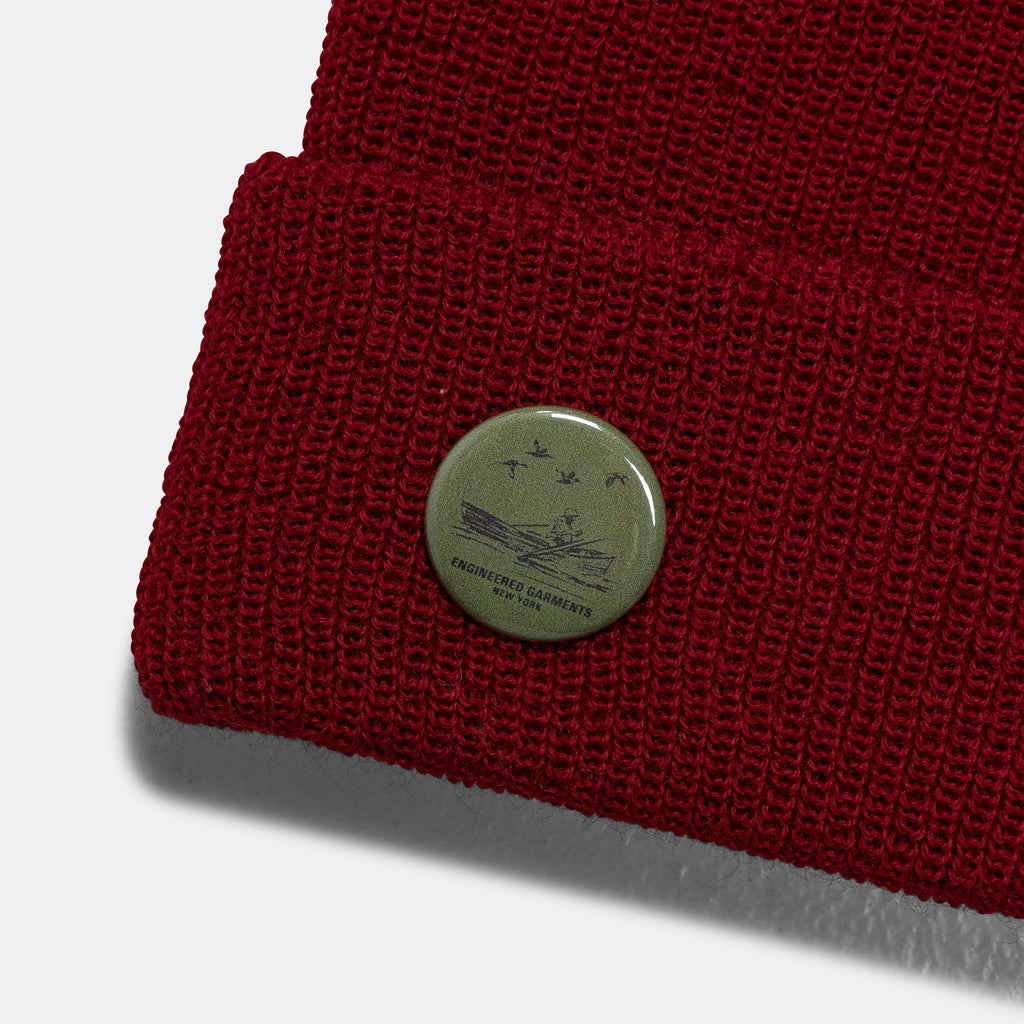 Wool Watch Cap - Red