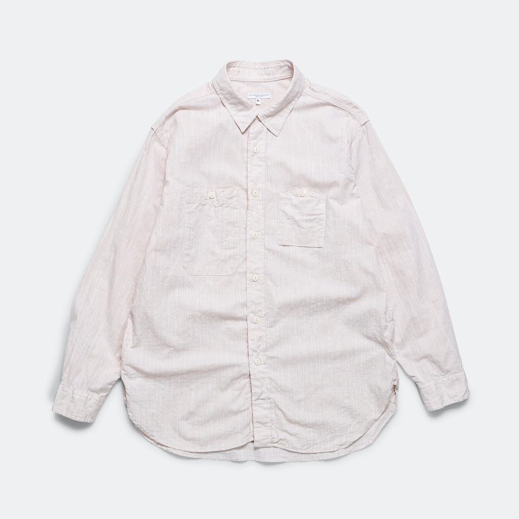 Work Shirt - Beige Cotton Slab