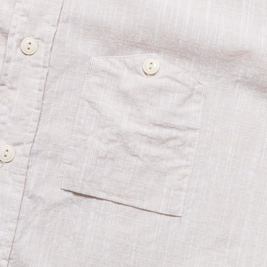 Work Shirt - Beige Cotton Slab