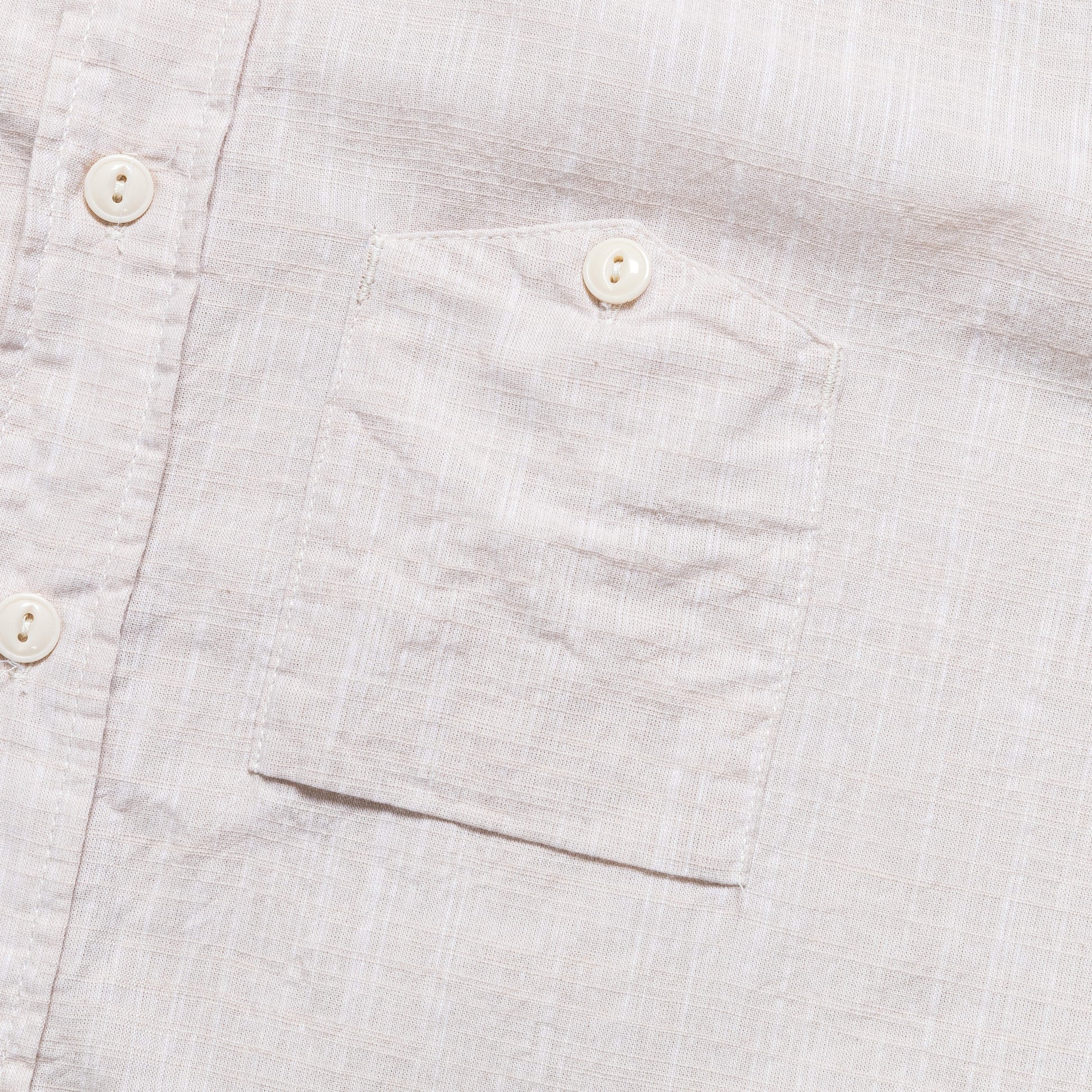 Work Shirt - Beige Cotton Slab