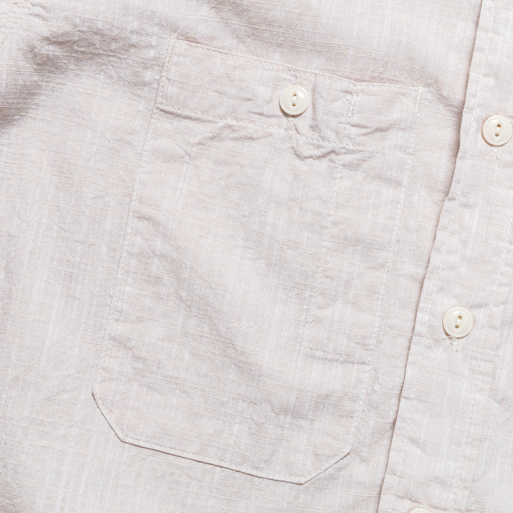 Work Shirt - Beige Cotton Slab