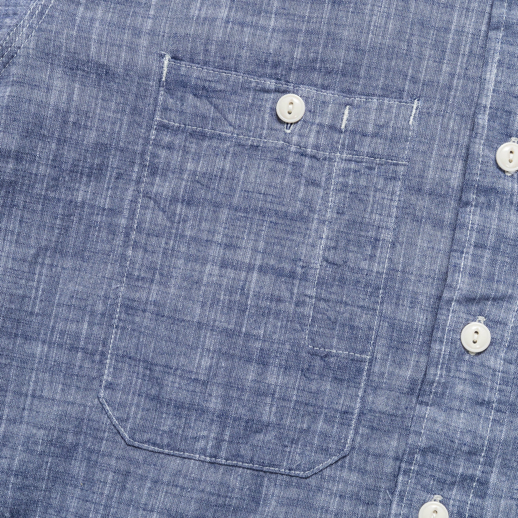 Work Shirt - Navy Cotton Slab