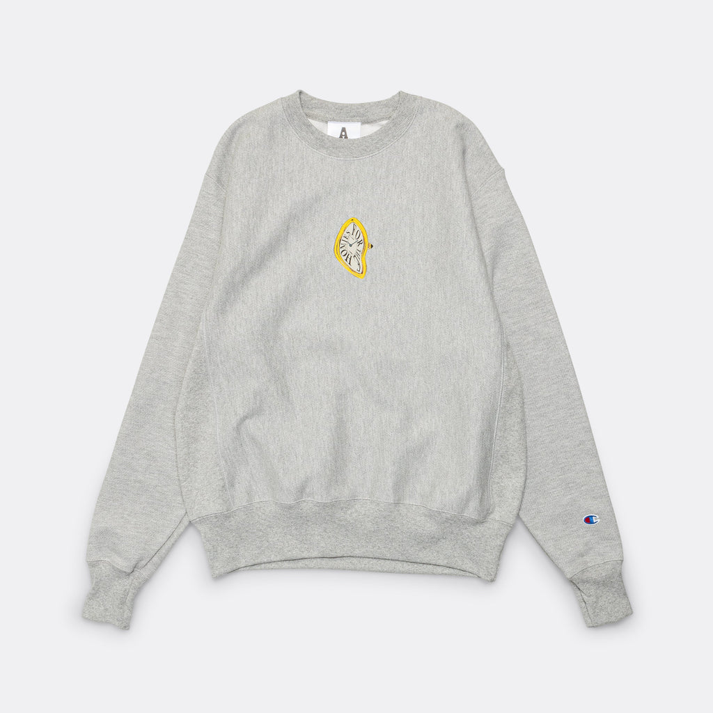 Crashed Sweat - Light Grey