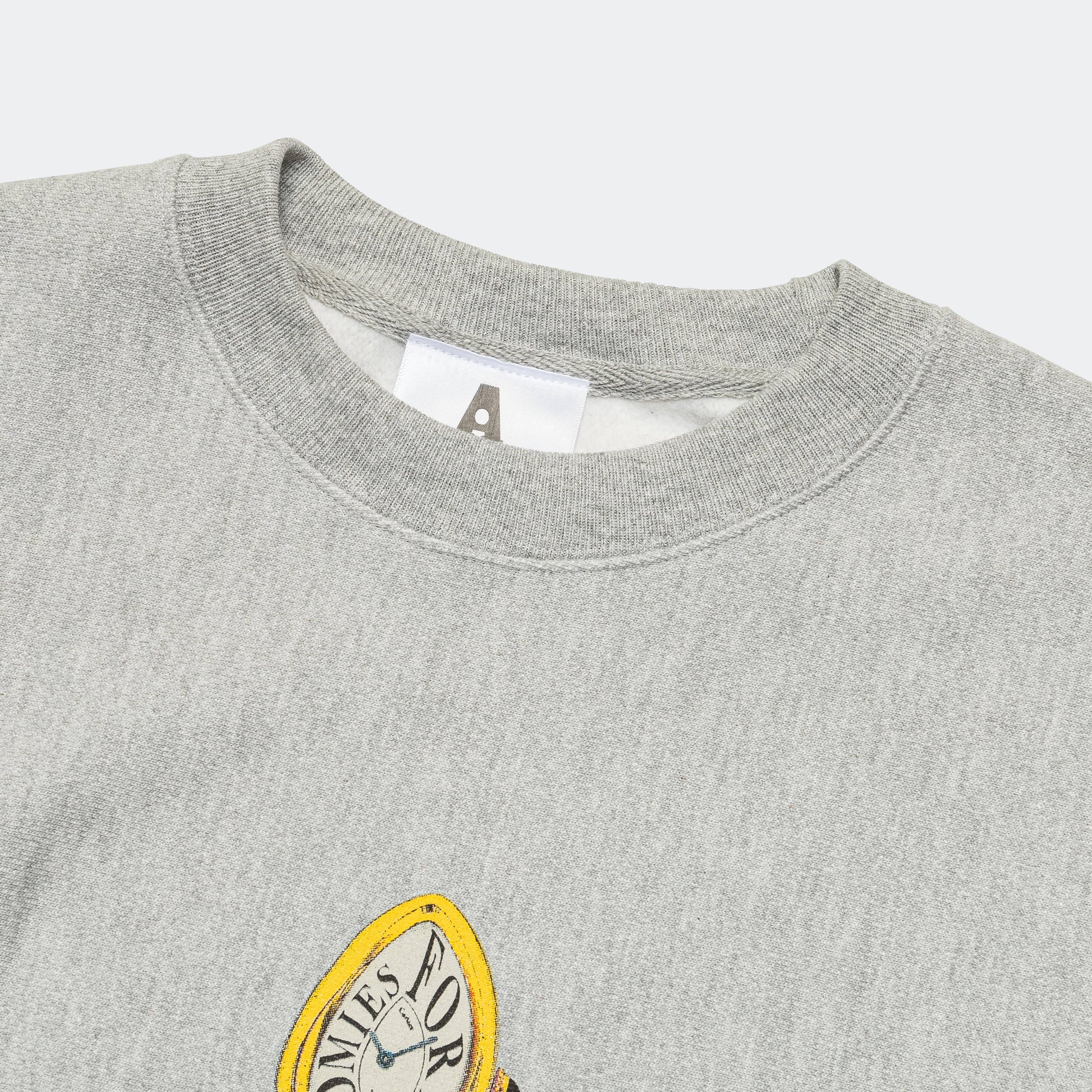 Crashed Sweat - Light Grey