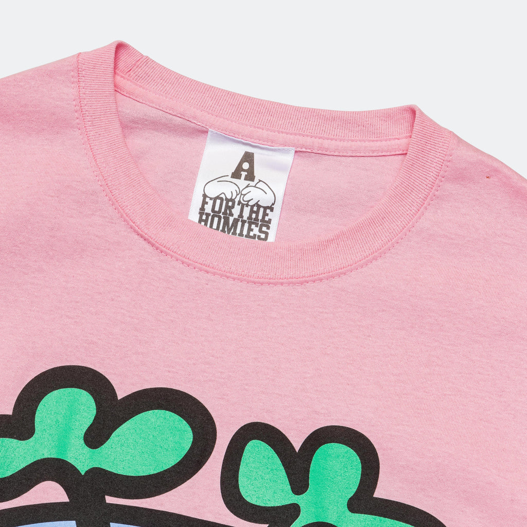 Pothead T-Shirt - Bright Pink