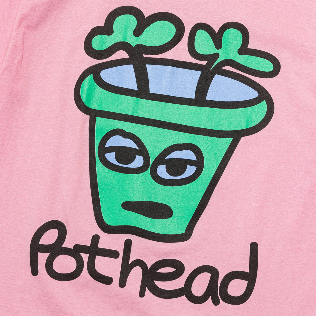 Pothead T-Shirt - Bright Pink