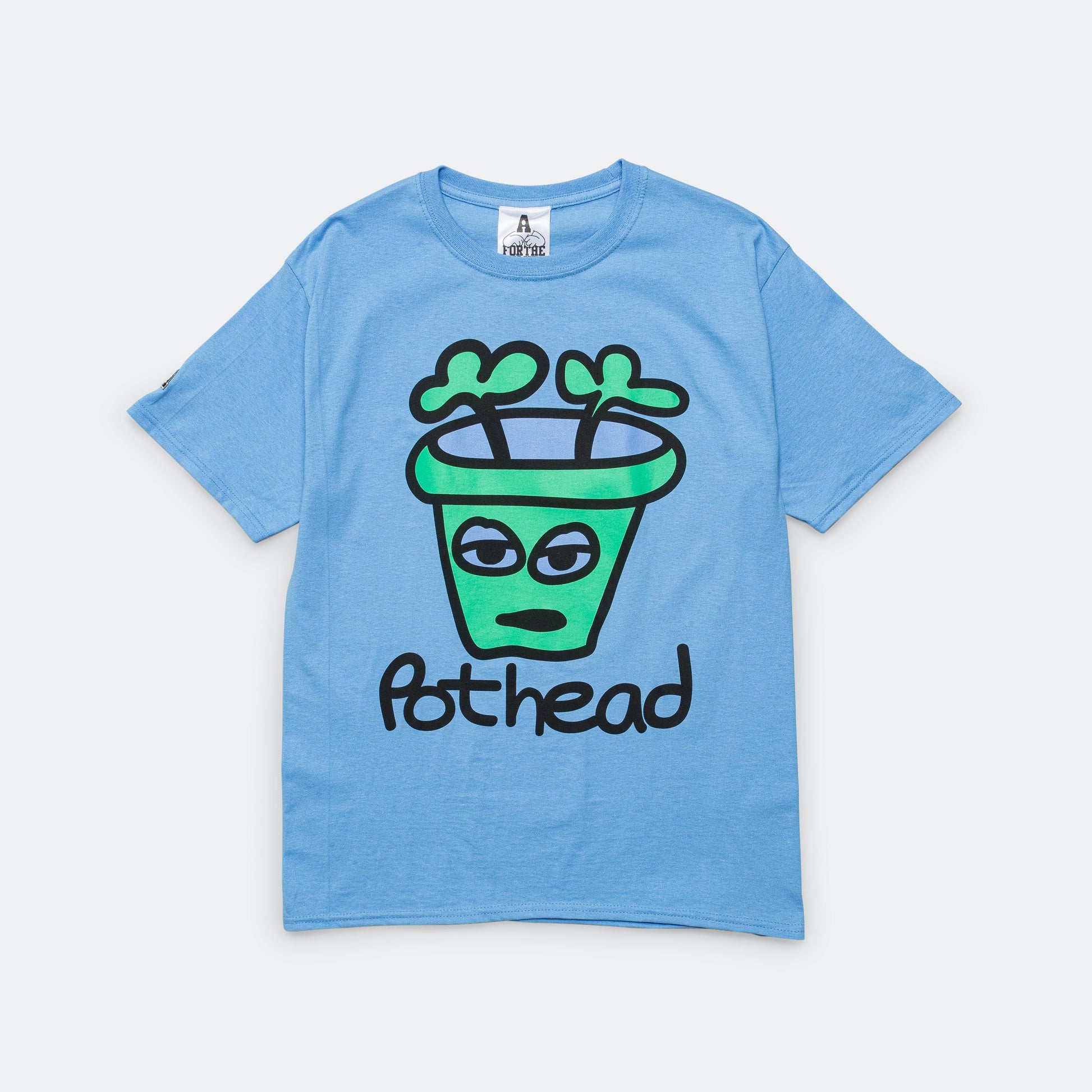 Pothead T-Shirt - Light Blue