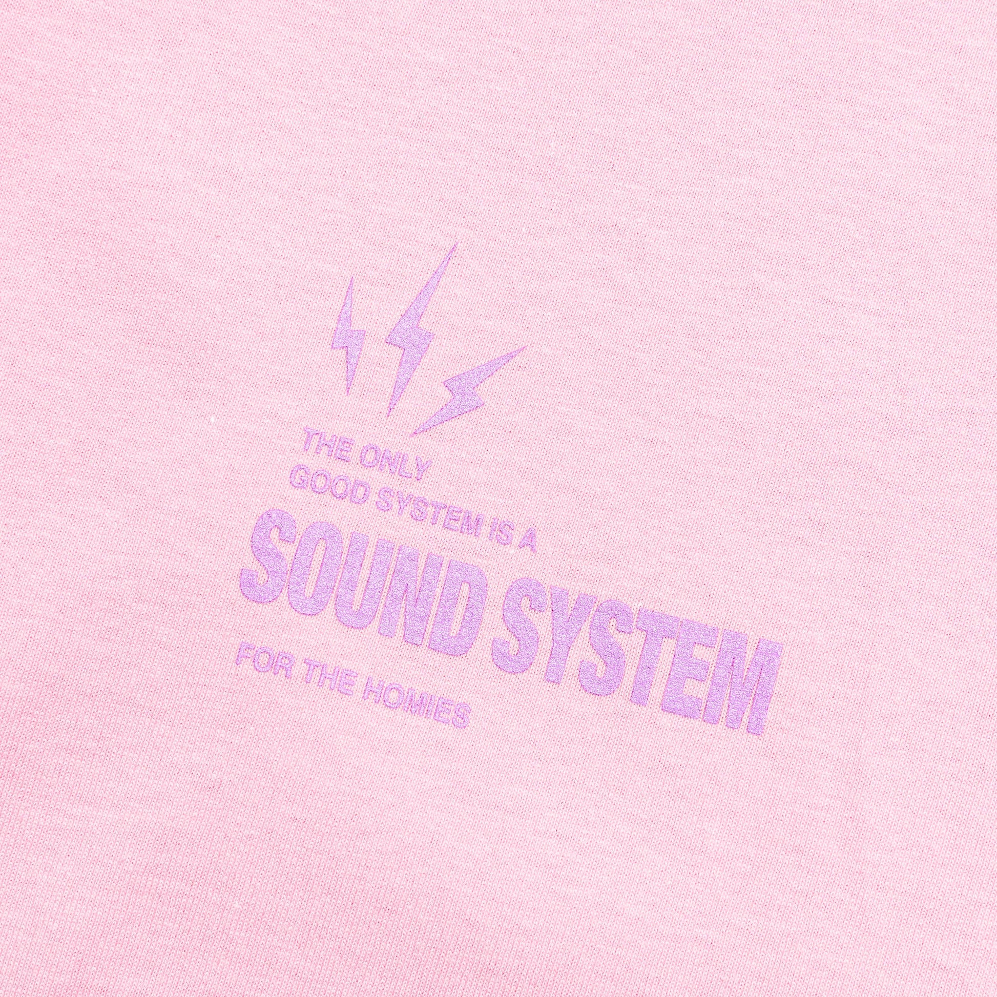 SOUND SYSTEM T-Shirt - Pink