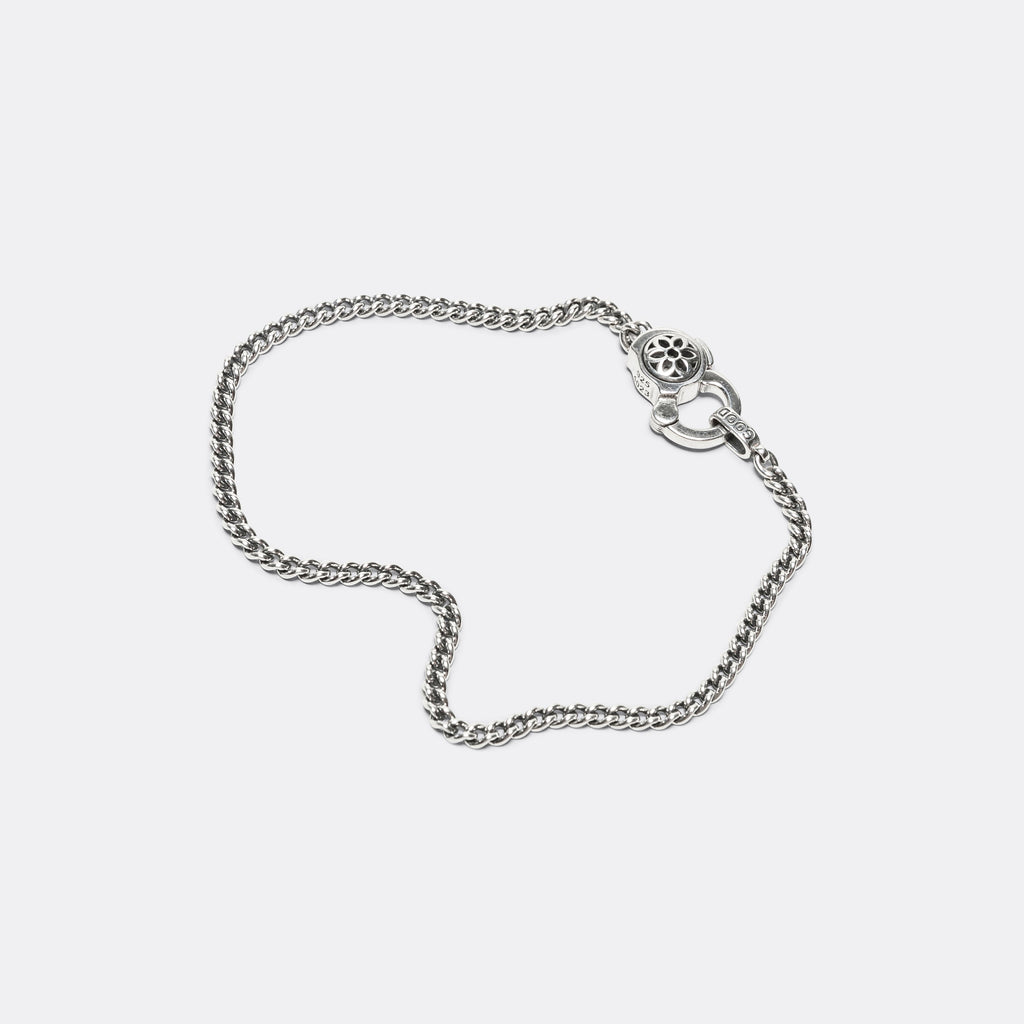 Curb Chain Bracelet - 4A - 925 Silver