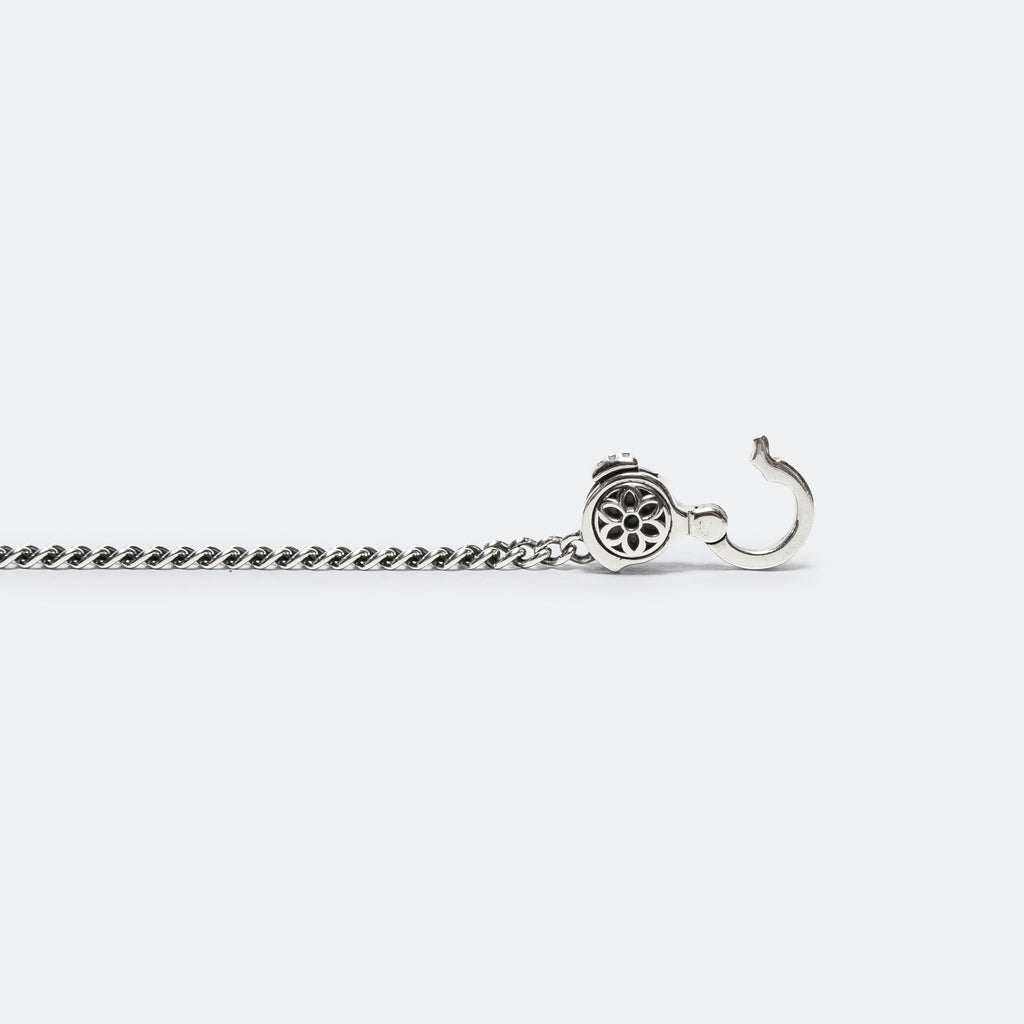 Curb Chain Necklace - 4A - 925 Silver