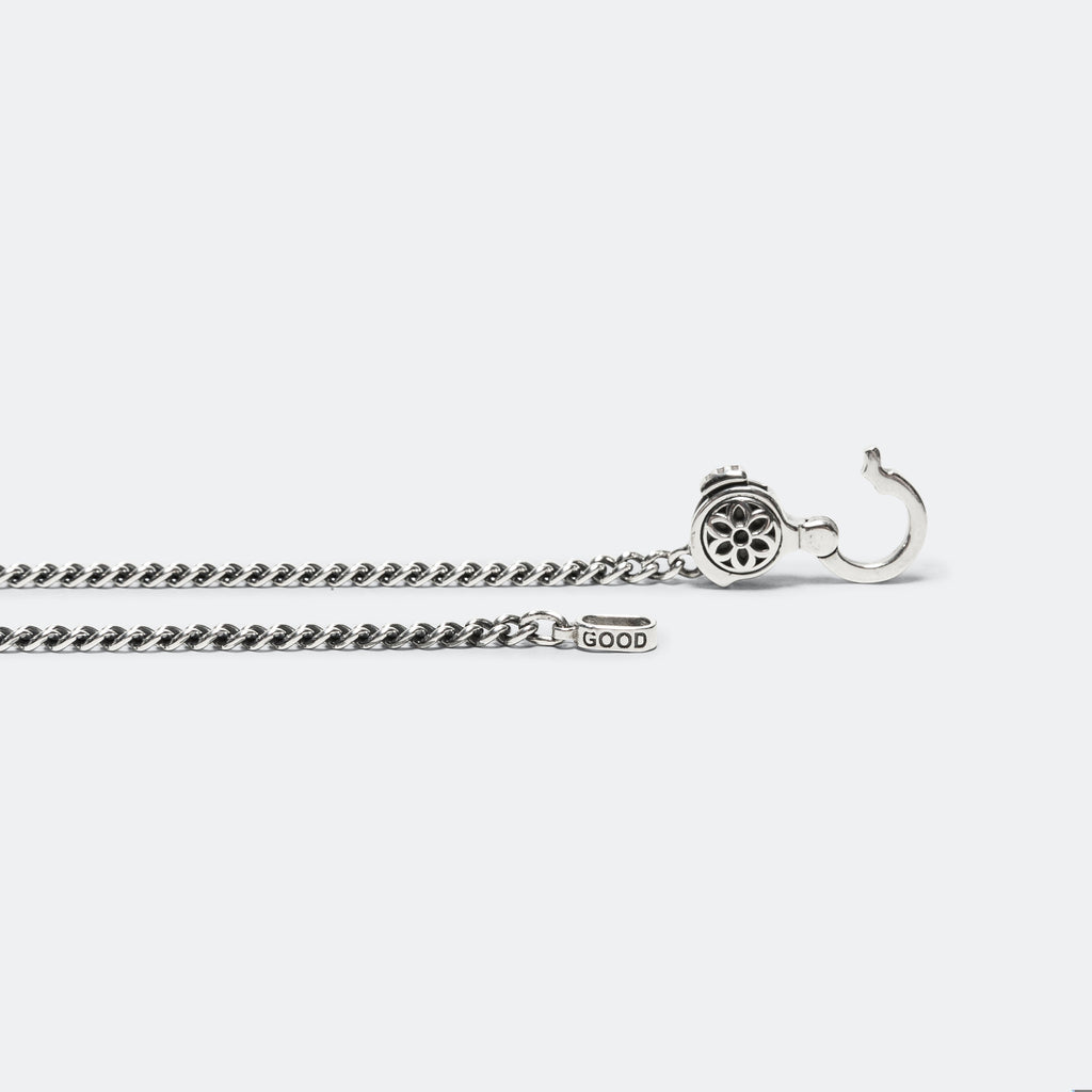 Curb Chain Necklace - 4A - 925 Silver