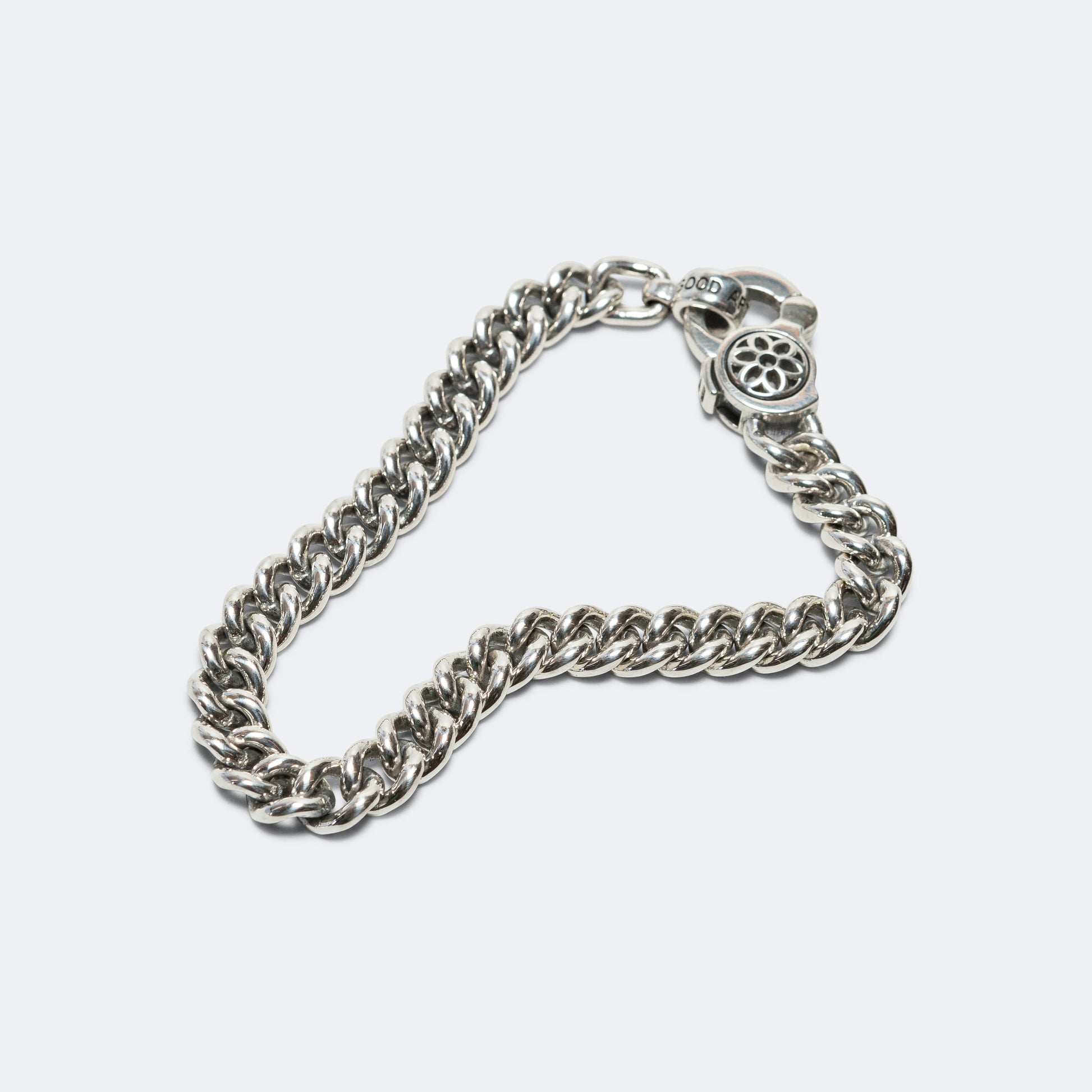 Curb Chain Bracelet - A - 925 Silver