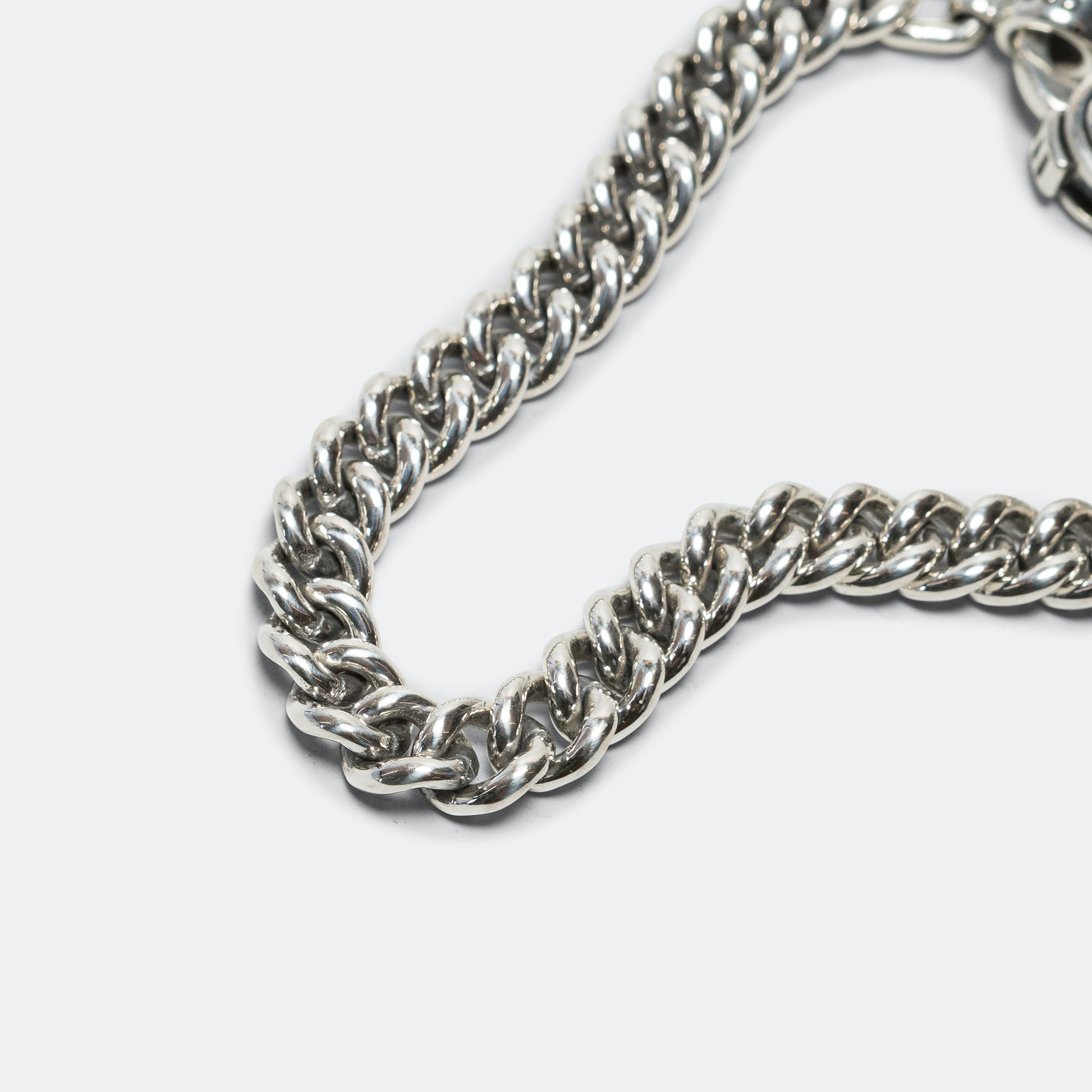 Curb Chain Bracelet - A - 925 Silver
