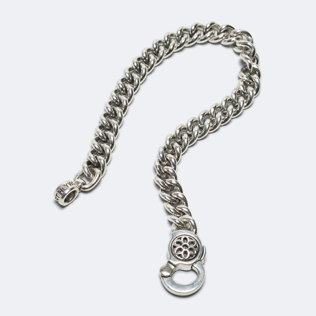 Curb Chain Bracelet - A - 925 Silver